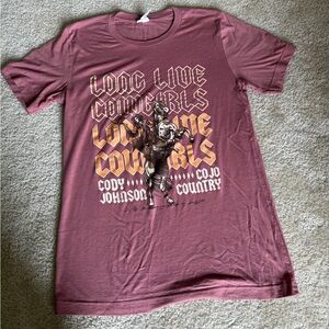 Cody Johnson Long Live Cowgirls tshirt